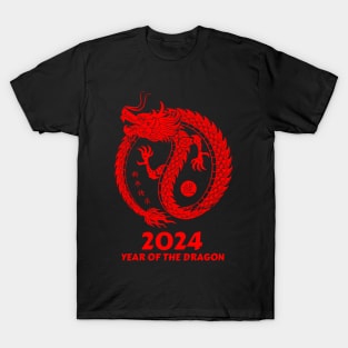 Chinese New Year of the dragon 2024 T-Shirt